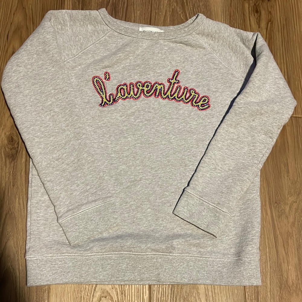 Maison Labiche l’aventure sweat-shirt. Size S